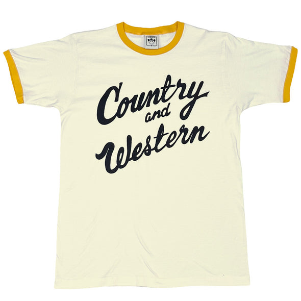 Country & Western Mellow Yellow Unisex Ringer