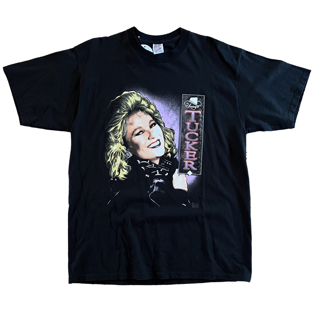 Tanya Tucker Autographed 1993 Tour Tee Size XL
