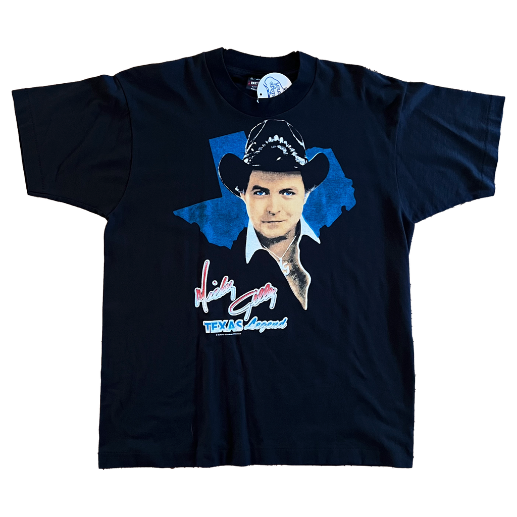 Mickey Gilley Texas Legend Deadstock Tee Size L