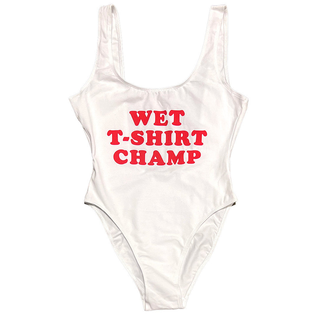 Wet T-Shirt Champ White Bodysuit