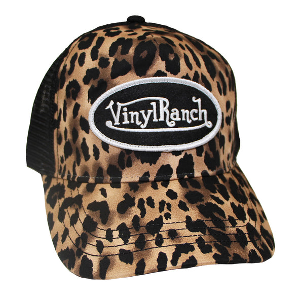 Von Ranch Cheetah Trucker Cap