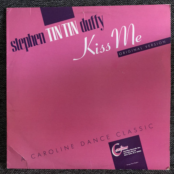 Stephen Tin Tin Duffy* : Kiss Me (12")