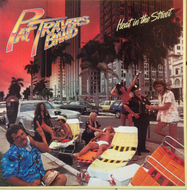 Pat Travers Band : Heat In The Street (LP, Album, Bes)