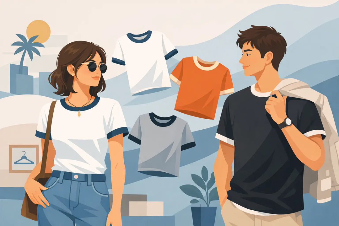 How to Style Ringer Tees Without Trying Hard