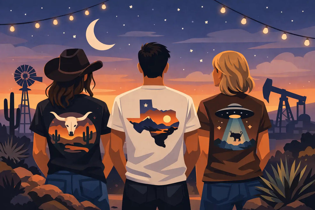 Best Unisex Graphic Shirts for Texas Nights