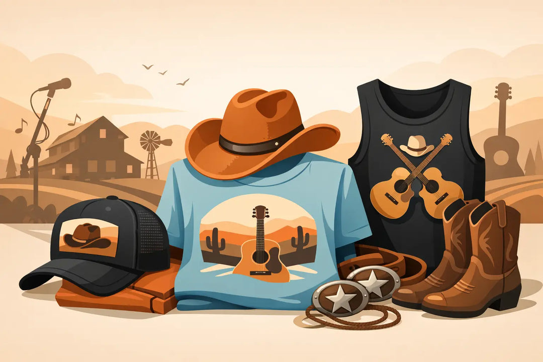 Country Music Merch Apparel That Hits
