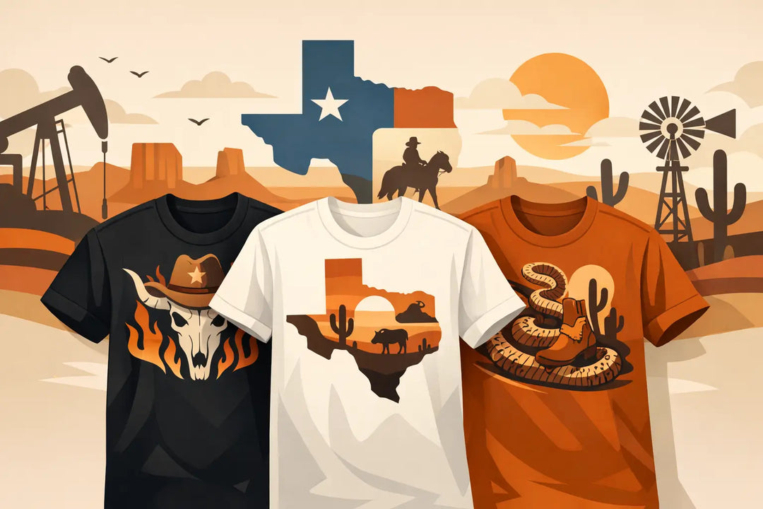 Texas Graphic Tees With Real Attitude