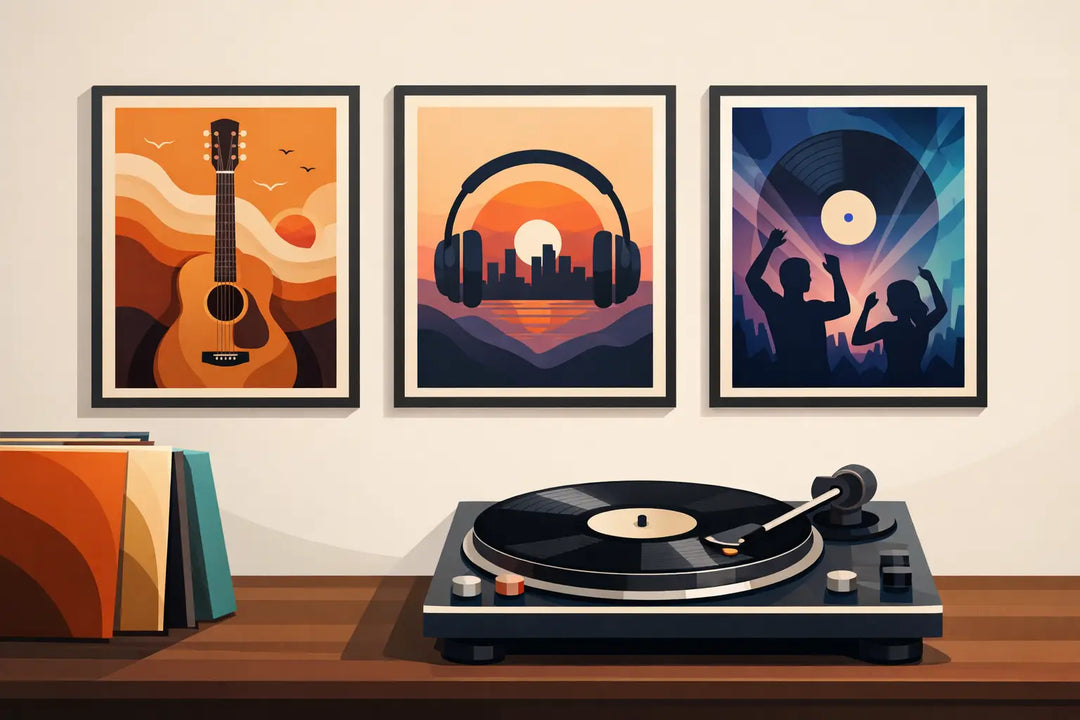Music Posters That Belong Above the Turntable