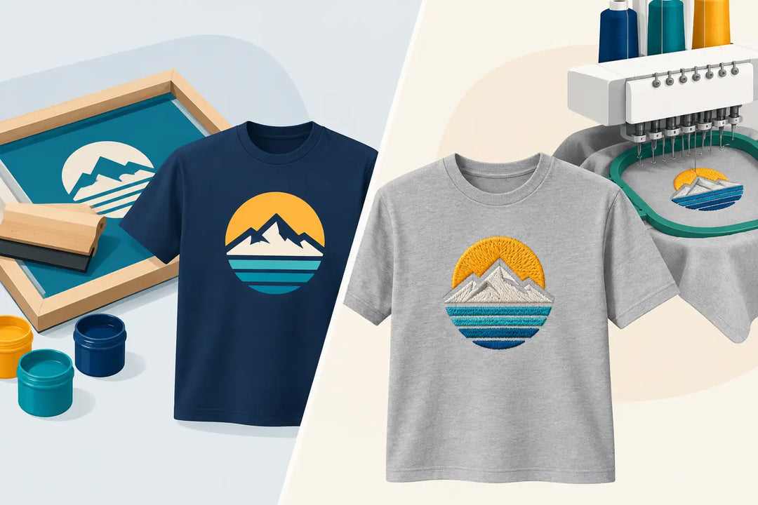 Screen Print Versus Embroidery: Pick Your Look