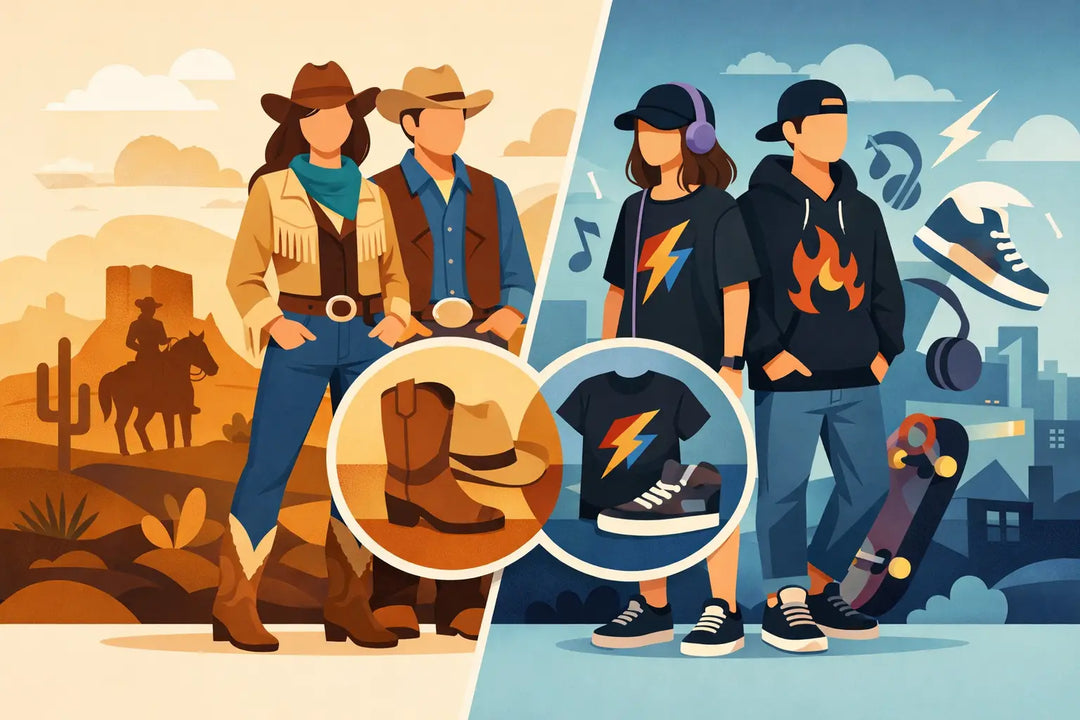 Westernwear vs Graphic Apparel: What Fits You?