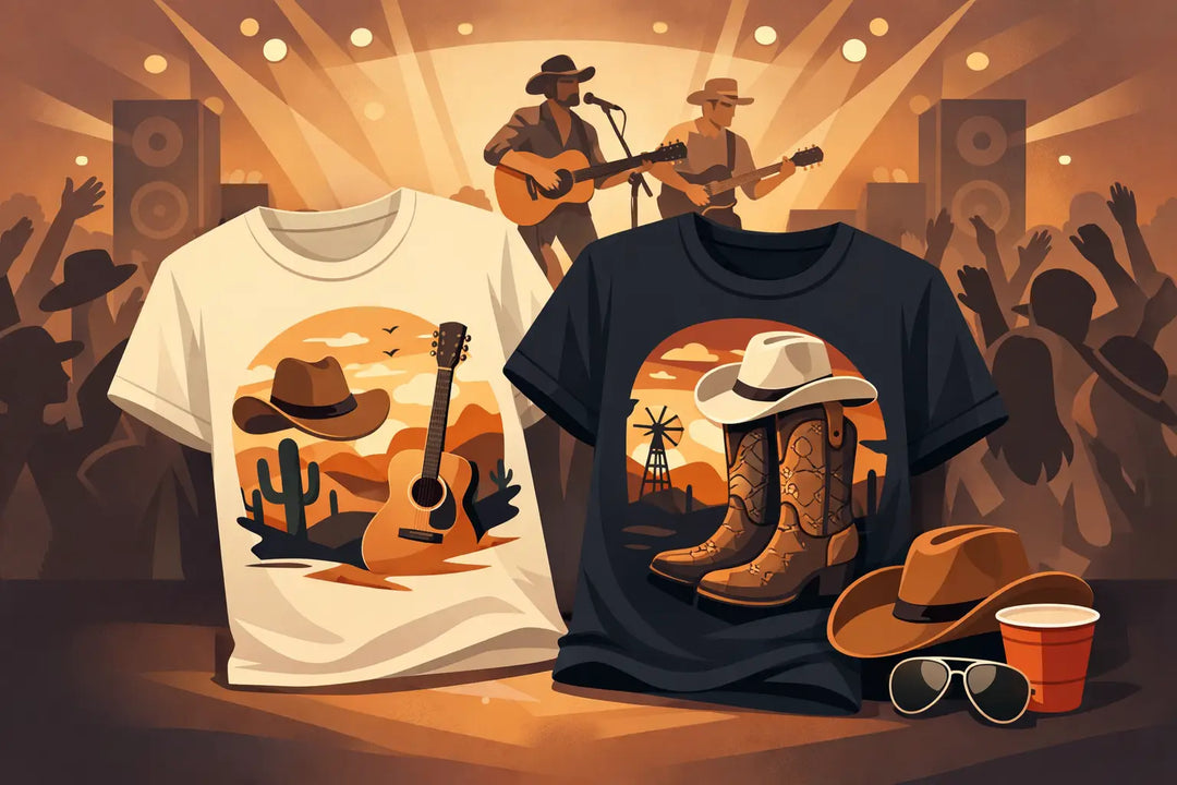 Best Country Concert Tees for a Loud Night Out
