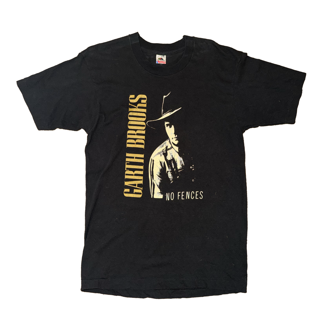 Garth Brooks Black Metallic Gold No Fences Size L
