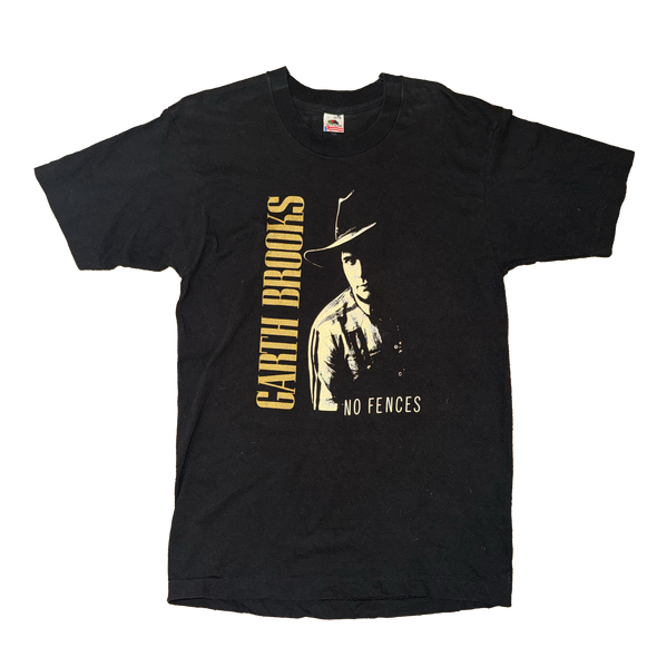 Garth Brooks Black Metallic Gold No Fences Size L