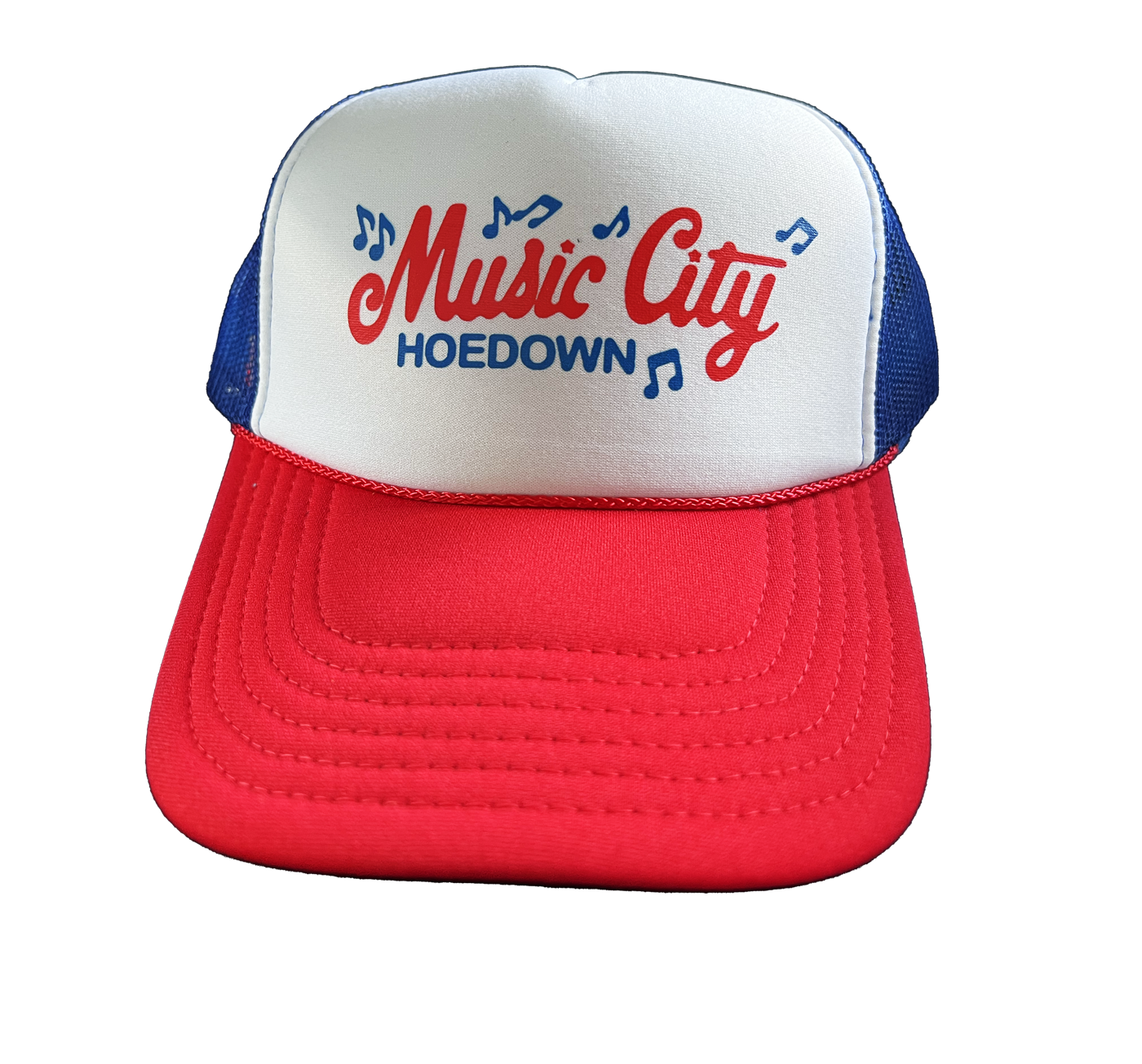 Music City Hoedown Red White Blue Trucker Cap – Vinyl Ranch
