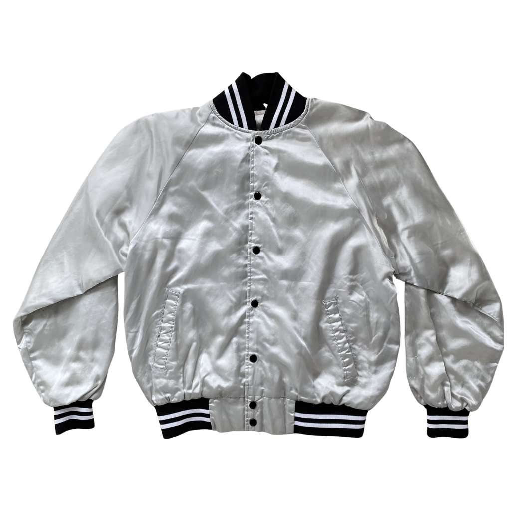 Randy Travis Rare Silver Tour Jacket Size L – Vinyl Ranch Randy Travis Rare Silver Tour Jacket Size L – Vinyl Ranch
