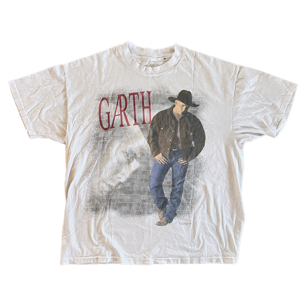 Garth Brooks 1996 Tour Tee Size M/L – Vinyl Ranch