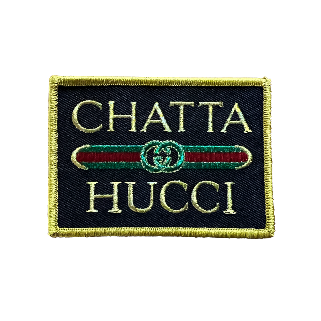 Chattahucci Gold Black Patch