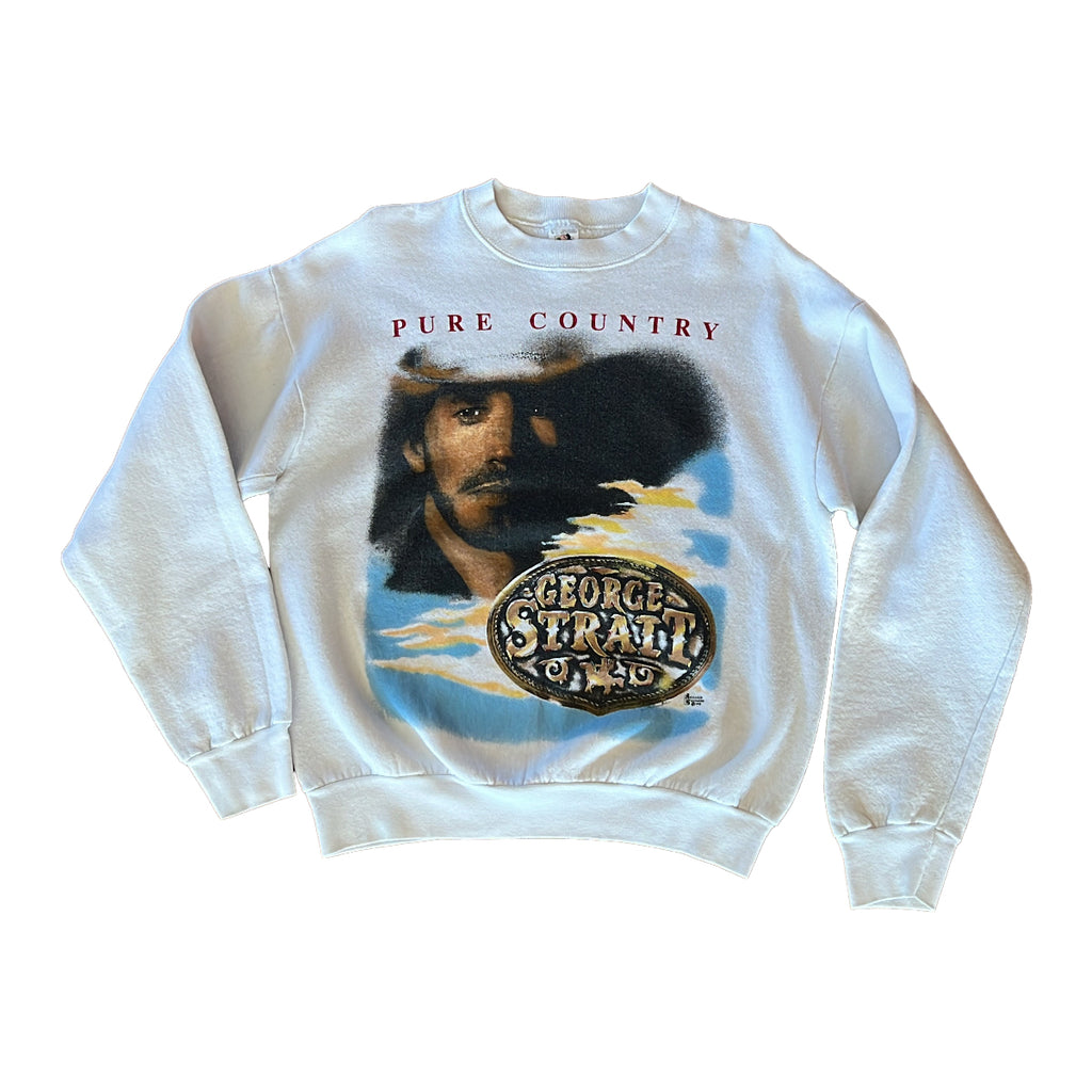 George Strait Pure Country Sweatshirt 1992 Size M