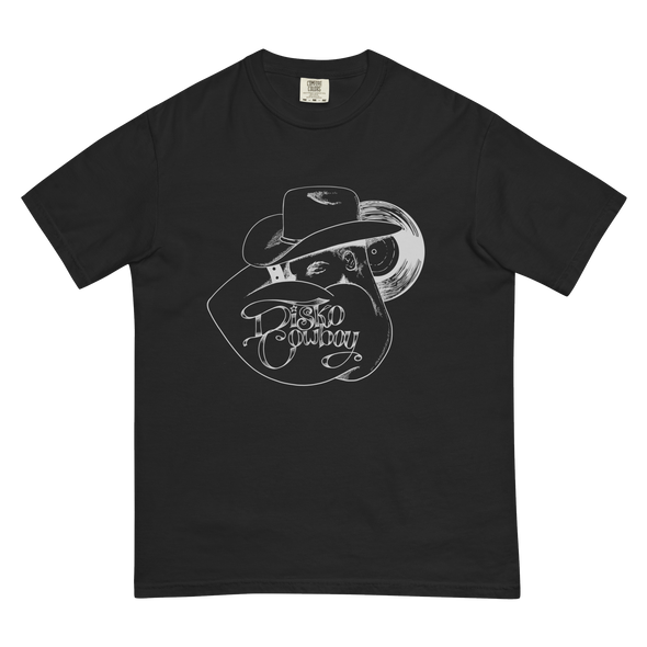 Disko Cowboy Paradise Logo Black Unisex Tee