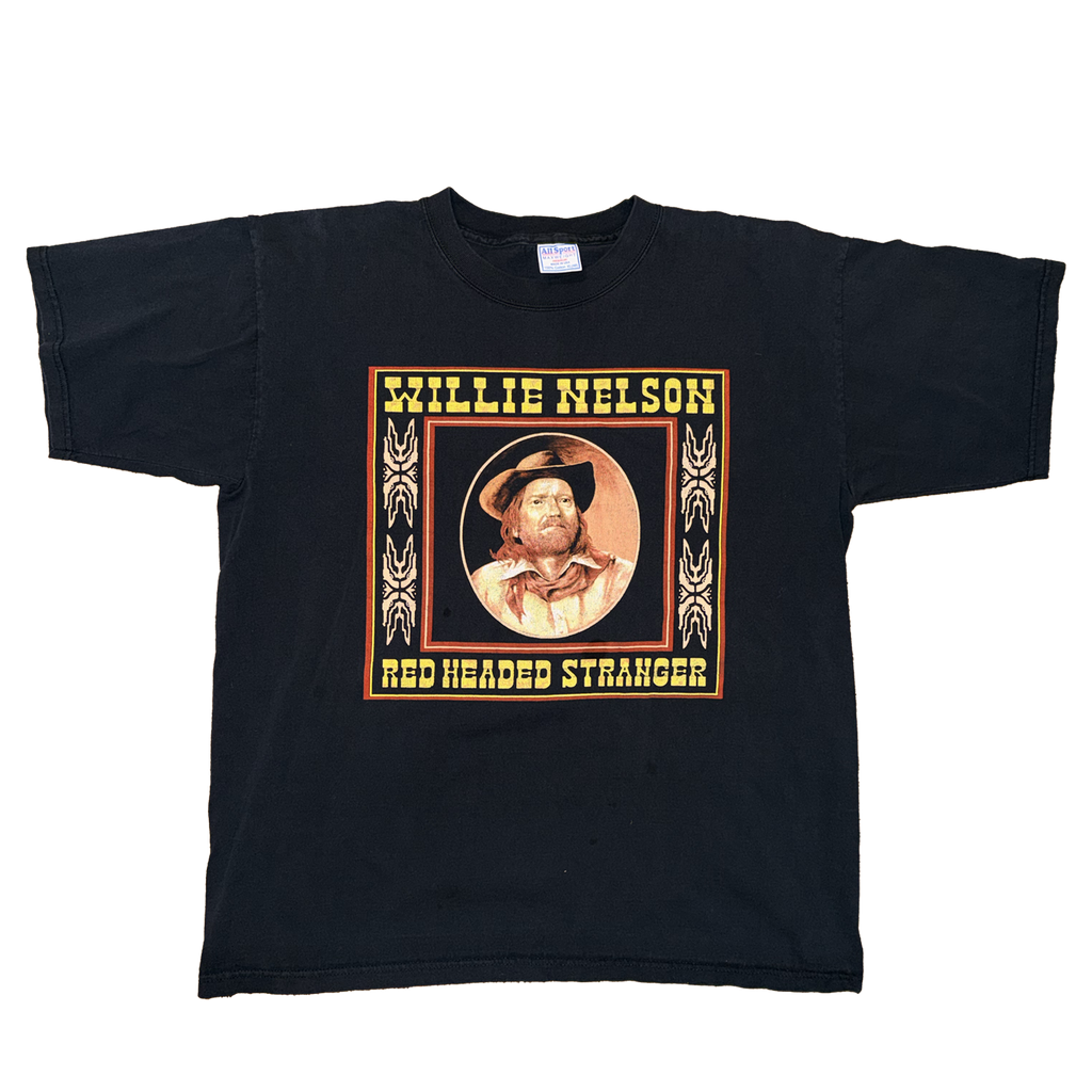 Willie Nelson RARE Red Headed Stranger Size XL