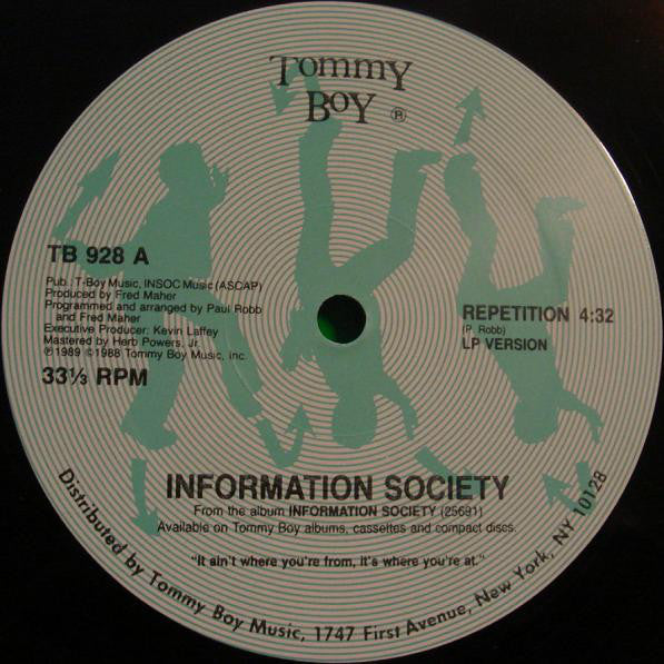 Information Society : Repetition (12")