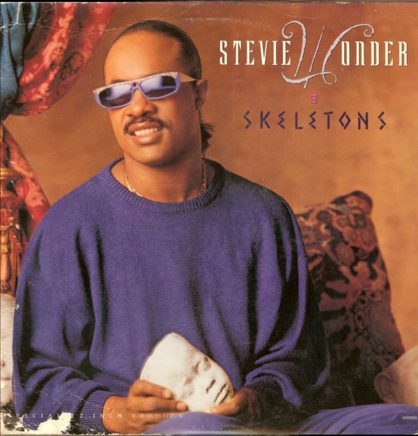 Stevie Wonder : Skeletons (12", Promo)