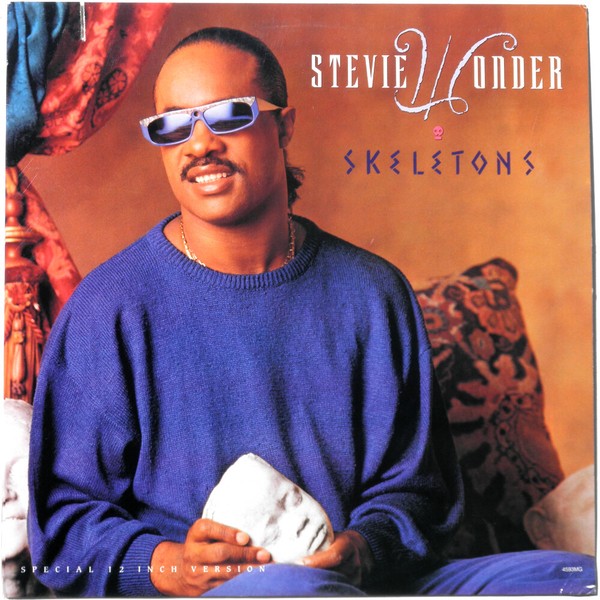 Stevie Wonder : Skeletons (12", Promo)