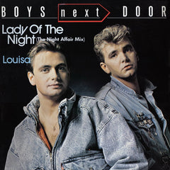 Boys Next Door (2) : Lady Of The Night (12", Maxi)