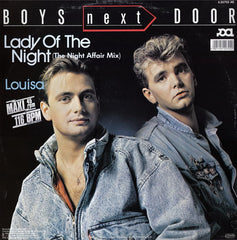Boys Next Door (2) : Lady Of The Night (12", Maxi)
