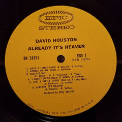 David Houston : Already It's Heaven (LP, Album)