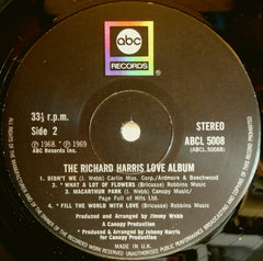 Richard Harris : The Richard Harris Love Album (LP, Album, Comp, RE)