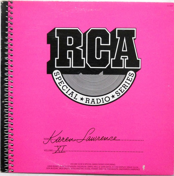 Karen Lawrence : RCA Special Radio Series Volume XI (LP, Album)