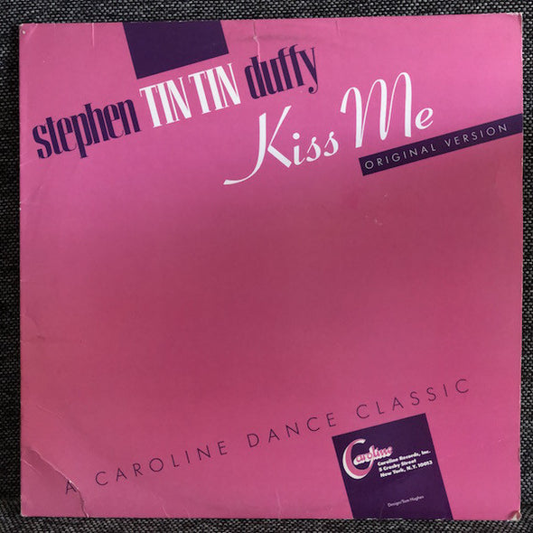 Stephen Tin Tin Duffy* : Kiss Me (12")