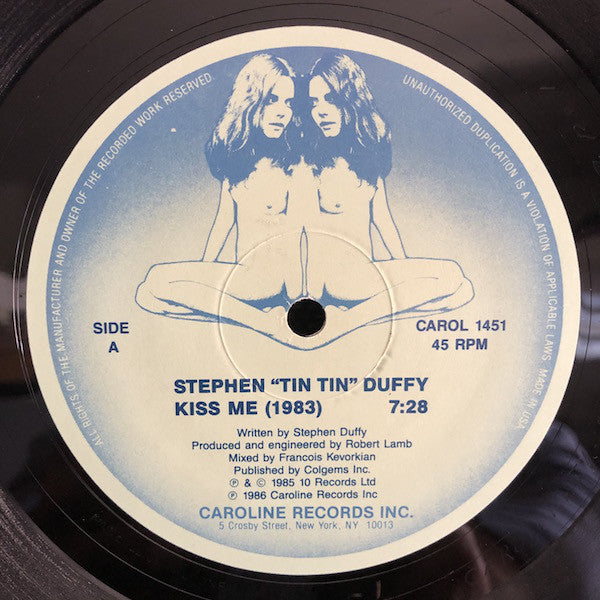Stephen Tin Tin Duffy* : Kiss Me (12")