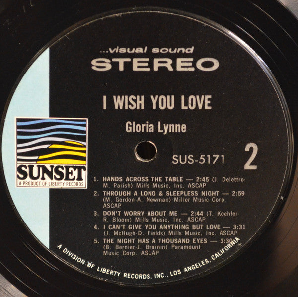 Gloria Lynne : I Wish You Love (LP, Comp)