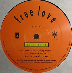 Voice Farm : Free Love (12", Single)