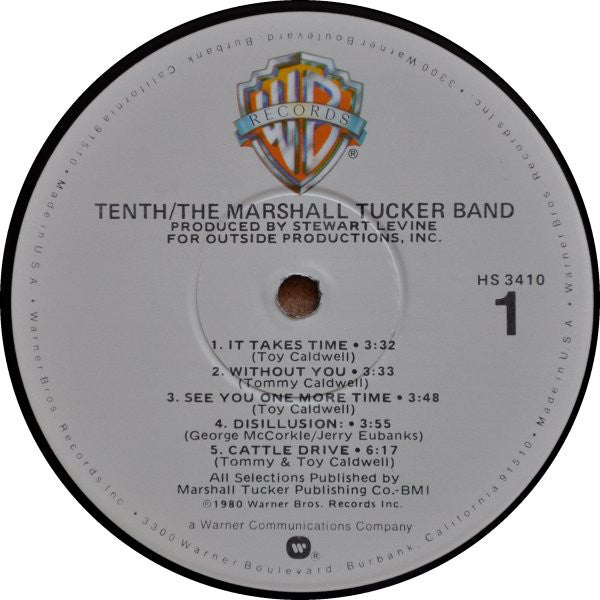 The Marshall Tucker Band : Tenth (LP, Album)