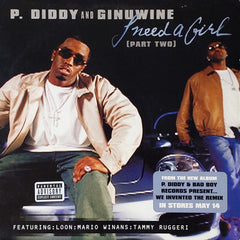 P. Diddy & Ginuwine / P. Diddy & Cheri Dennis : I Need A Girl (Part Two) / So Complete (Remix) (12", Promo, Red)