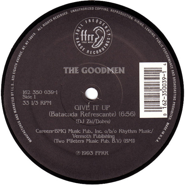 The Goodmen* : Give It Up (12")