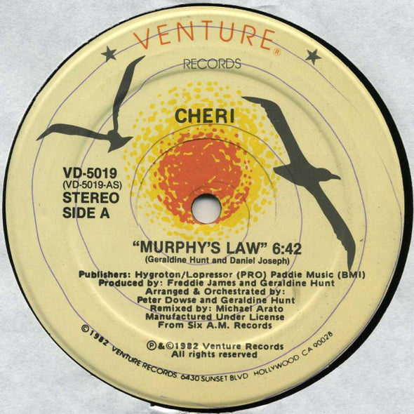Cheri : Murphy's Law (12")