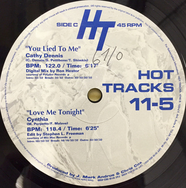 Various : Hot Tracks 11-5 (2x12", Comp)