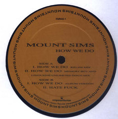Mount Sims : How We Do (Remixes) (12")