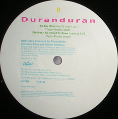 Duranduran* : All She Wants Is (12", Single)