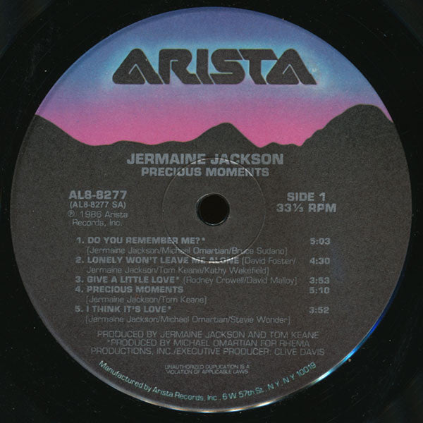 Jermaine Jackson : Precious Moments (LP, Album)