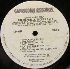 The Marshall Tucker Band : Long Hard Ride (LP, Album)
