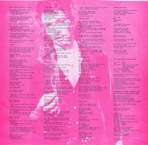 Rick Dufay : Tender Loving Abuse (LP, Album)