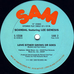 Scandal (2) Featuring Lee Genesis : I Wanna Do It (12", Single)
