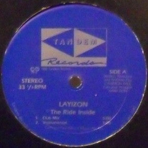 Layizon : The Ride Inside (12", Dar)