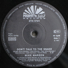 Mike Mareen : Don't Talk To The Snake (12", Maxi)