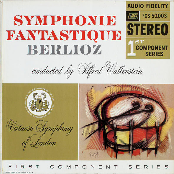 Berlioz* Conducted By Alfred Wallenstein, Virtuoso Symphony Of London : Symphonie Fantastique (LP)